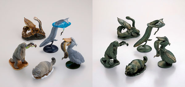 kaiyodo kochi "Darwin ga Kita!" Surprise and Excitement! Story of the Living Things Miniature Figure 10Pack BOX