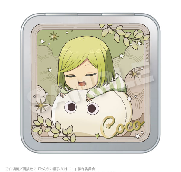 Stella Notes TV Anime "Witch Hat Atelier" Fuwamin Tin Case Coco Bild 1
