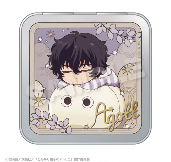 Stella Notes TV Anime "Witch Hat Atelier" Fuwamin Tin Case Agott Bild 1