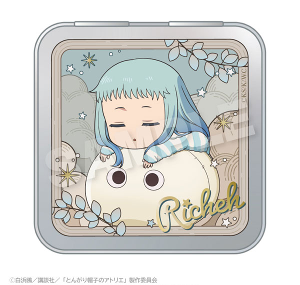 Stella Notes TV Anime "Witch Hat Atelier" Fuwamin Tin Case Richeh รูปภาพ 1