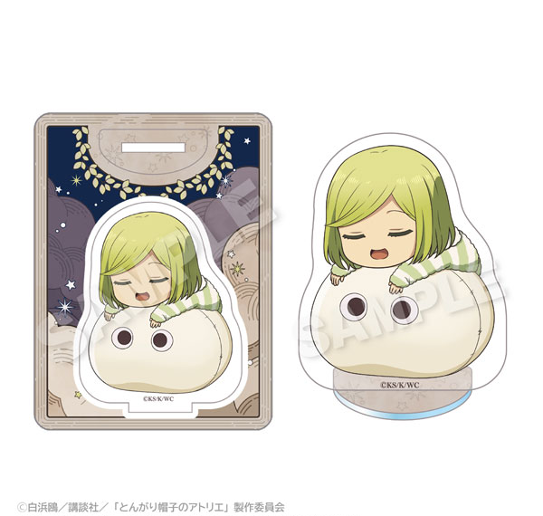 Stella Notes TV Anime "Witch Hat Atelier" Fuwamin Acrylic Mascot Coco รูปภาพ 1