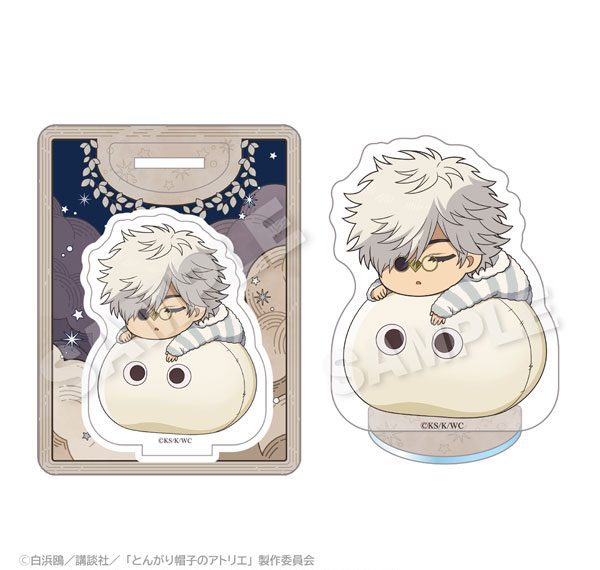 Stella Notes TV Anime "Witch Hat Atelier" Fuwamin Acrylic Mascot Qifrey รูปภาพ 1