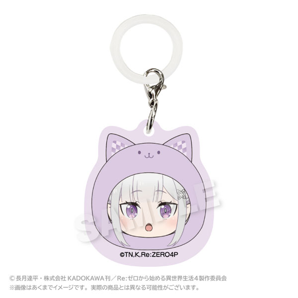 Stella Notes Re:ZERO -Starting Life in Another World- Marumates Charm Emilia