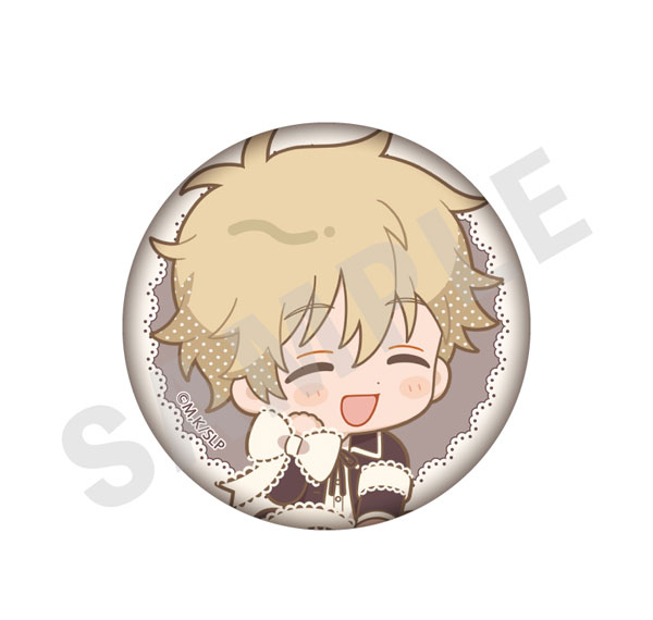 coly TV Anime "Skip and Loafer" Mini Chara Ribbon Series Tin Badge Lace ver. (Sosuke Shima) รูปภาพ 1