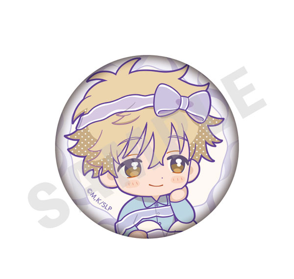 coly TV Anime "Skip and Loafer" Mini Chara Ribbon Series Tin Badge Organdy ver. (Sosuke Shima) รูปภาพ 1