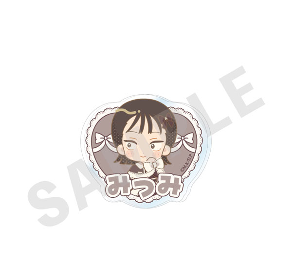 coly TV Anime "Skip and Loafer" Mini Chara Ribbon Series Name Badge Lace ver. (Mitsumi Iwakura) รูปภาพ 1