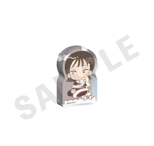coly TV Anime "Skip and Loafer" Mini Chara Ribbon Series Mini Acrylic Block Lace ver. (Mitsumi Iwakura) รูปภาพ 1