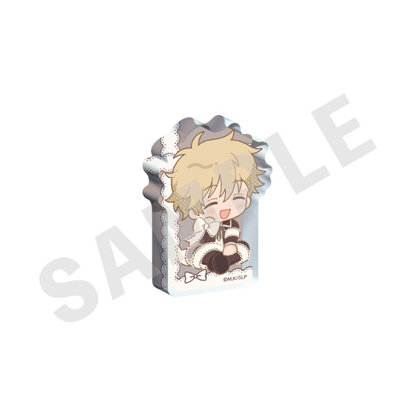 coly TV Anime "Skip and Loafer" Mini Chara Ribbon Series Mini Acrylic Block Lace ver. (Sosuke Shima) รูปภาพ 1