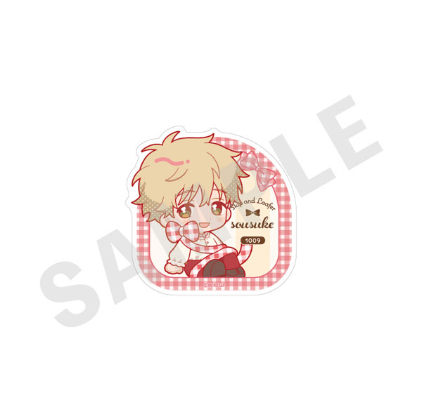 coly TV Anime "Skip and Loafer" Mini Chara Ribbon Series Sticker Gingham ver. (Sosuke Shima) Bild 1