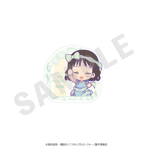 coly TV Anime "Skip and Loafer" Mini Chara Ribbon Series Sticker Organdy ver. (Mitsumi Iwakura) Bild 1