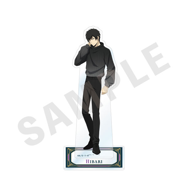 coly "Reborn!" Acrylic Stand Black Knit Coordinate ver. (Kyoya Hibari (10 Years Later))