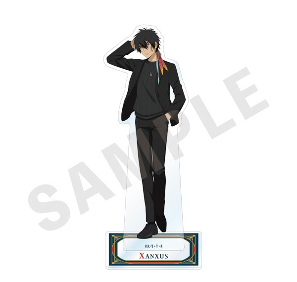 coly "Reborn!" Acrylic Stand Black Knit Coordinate ver. (XANXUS (10 Years Later)) Bild 1