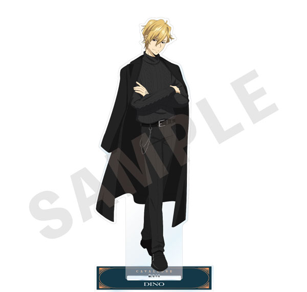 coly "Reborn!" Big Acrylic Stand Black Knit Coordinate ver. (Dino (10 Years Later))