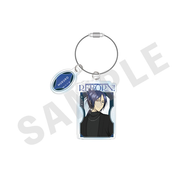 coly "Reborn!" Wire Acrylic Keychain Black Knit Coordinate ver. (Mukuro Rokudo (10 Years Later)) Bild 1