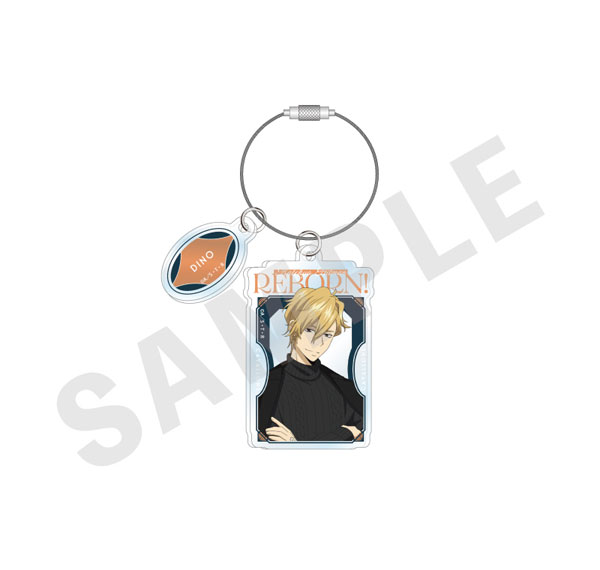 coly "Reborn!" Wire Acrylic Keychain Black Knit Coordinate ver. (Dino (10 Years Later)) Bild 1