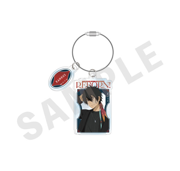 coly "Reborn!" Wire Acrylic Keychain Black Knit Coordinate ver. (XANXUS (10 Years Later)) Bild 1