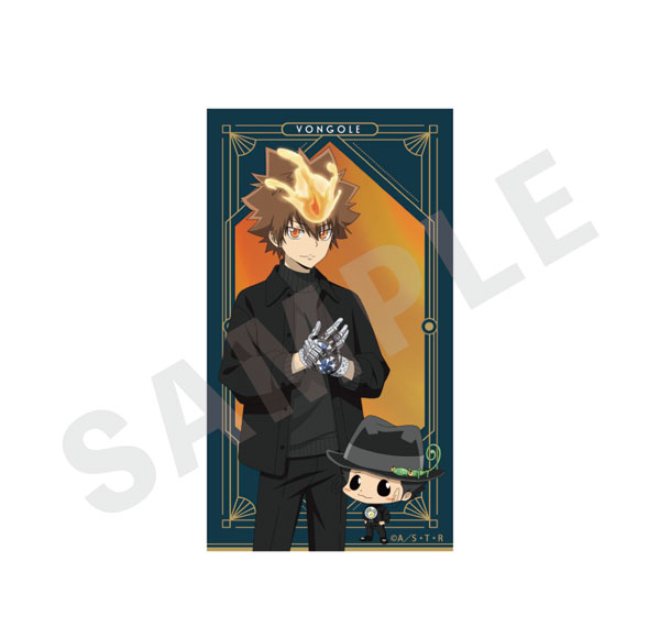 coly "Reborn!" Aurora Sticker Black Knit Coordinate ver. (Reborn & Tsunayoshi Sawada)