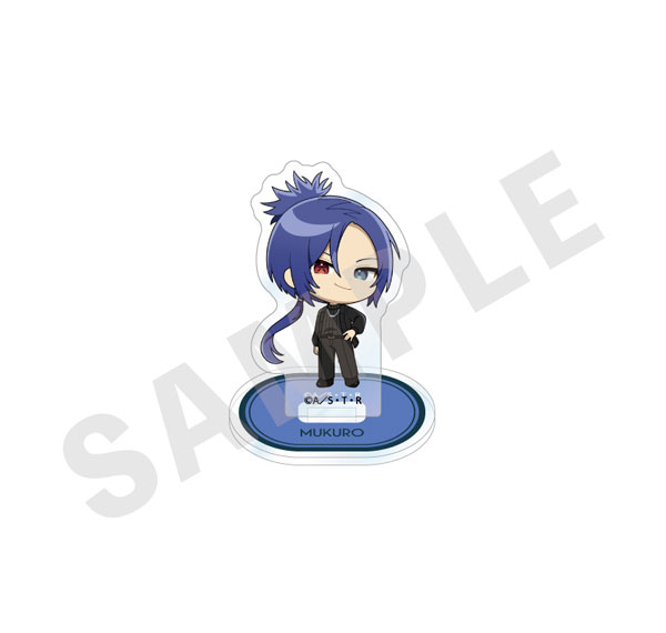 coly "Reborn!" Mini Chara Acrylic Stand Black Knit Coordinate ver. (Mukuro Rokudo (10 Years Later))