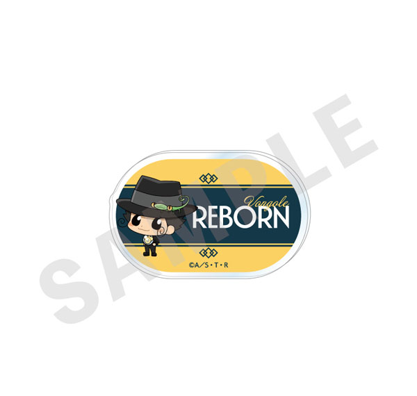 coly "Reborn!" Mini Chara Name Badge Black Knit Coordinate ver. (Reborn)