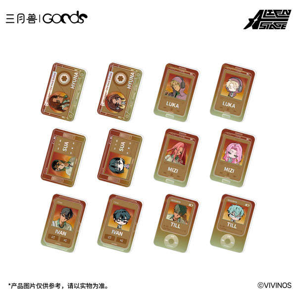 March Monster "ALIEN STAGE" Zombie Stage: Fading Youth ver. Record Style Magnet 12Item BOX Bild 1