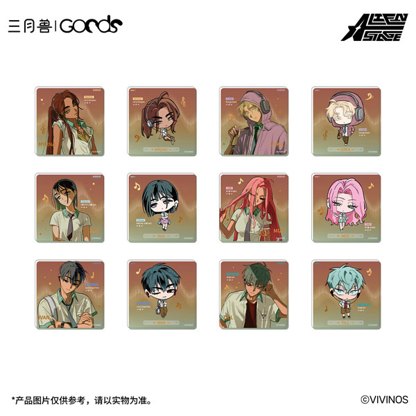 March Monster "ALIEN STAGE" Zombie Stage: Fading Youth ver. Acrylic Coaster 12Item BOX