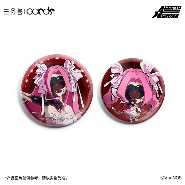 March Monster "ALIEN STAGE" Zombie Stage: Fading Youth ver. Tin Badge Set Mizi Bild 1