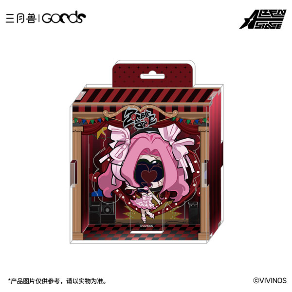 March Monster "ALIEN STAGE" Zombie Stage: Fading Youth ver. Acrylic Puchi Keychain Mizi