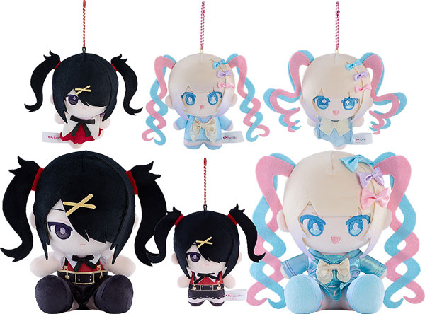 Solarain [Bonus] TV Anime "NEEDY STREAMER OVERLOAD" KAngel & Ame-chan Plushie Set (All 6 Plushies) hình ảnh 1