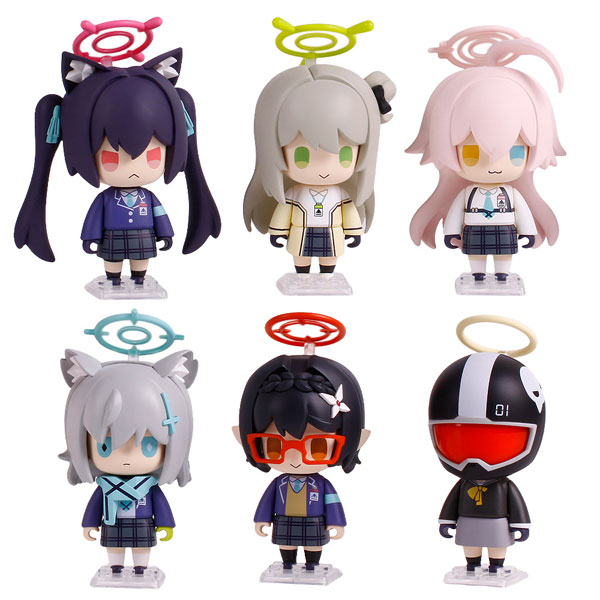 GOD BRAVE STUDIO FigRiq Blue Archive Series vol.1 6Pack BOX