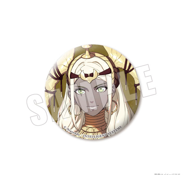 empty Fire Emblem: Fortune's Weave Tin Badge 03. Theodora