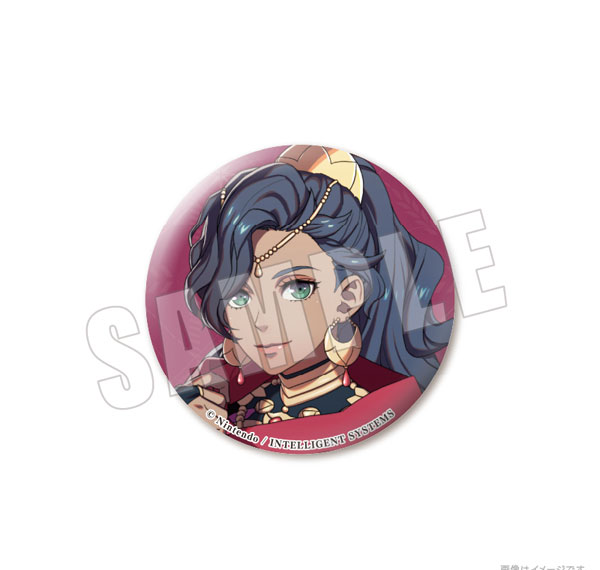 empty Fire Emblem: Fortune's Weave Tin Badge 04. Leda รูปภาพ 1