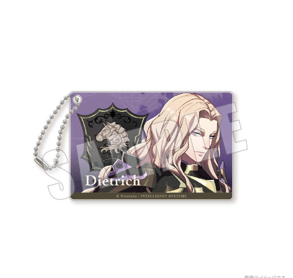 empty Fire Emblem: Fortune's Weave Acrylic Keychain 02. Dietrich รูปภาพ 1