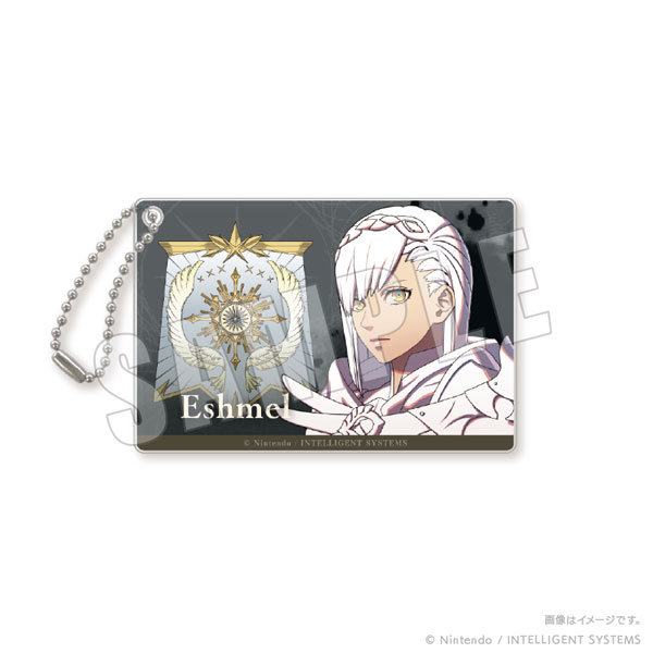 empty Fire Emblem: Fortune's Weave Acrylic Keychain 06. Eshmel (B)