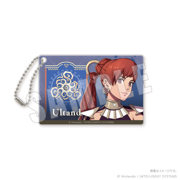 empty Fire Emblem: Fortune's Weave Acrylic Keychain 09. Ultand