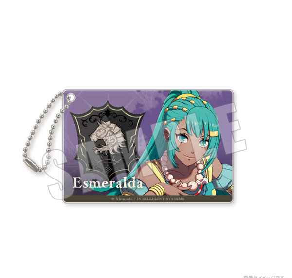 empty Fire Emblem: Fortune's Weave Acrylic Keychain 11. Esmeralda Bild 1