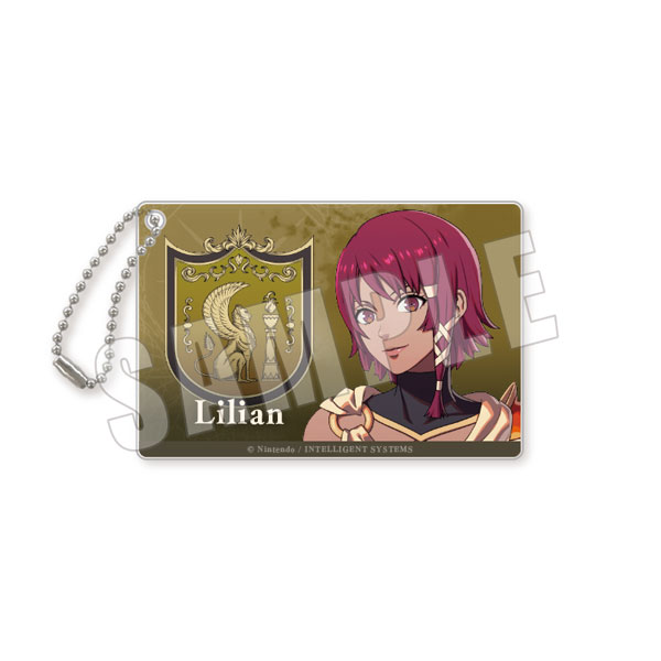empty Fire Emblem: Fortune's Weave Acrylic Keychain 15. Lilian Bild 1