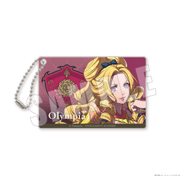 empty Fire Emblem: Fortune's Weave Acrylic Keychain 19. Olympia