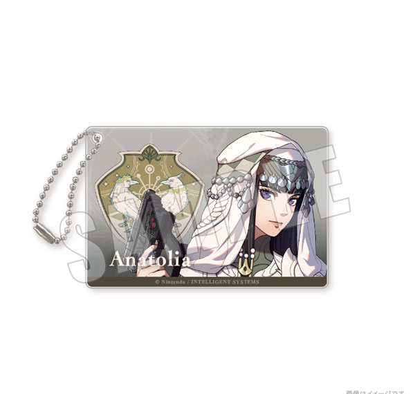 empty Fire Emblem: Fortune's Weave Acrylic Keychain 24. Anatolia รูปภาพ 1