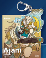 Gatherers'Tavern Fractured Reality Ajani, Resolute Kliggs Keychain รูปภาพ 1