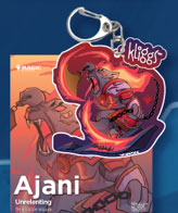 Gatherers'Tavern Fractured Reality Ajani, Unrelenting Kliggs Keychain Bild 1