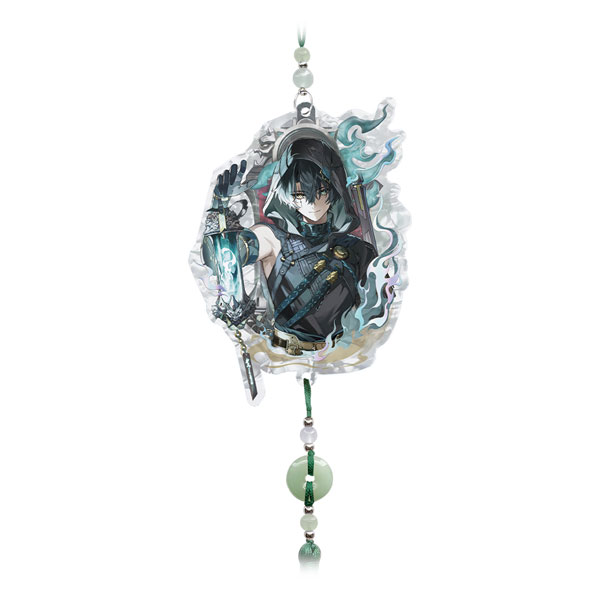 KURO GAMES [Exclusive Sale] Wuthering Waves Mengzhou's Silhouette Themed Acrylic Keychain Jingran