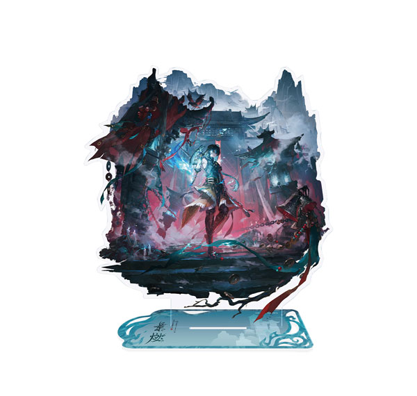 KURO GAMES [Exclusive Sale] Wuthering Waves Resonator Themed Splash Art Standee Jingran