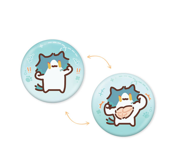 KURO GAMES [Exclusive Sale] Wuthering Waves x YUE XIN MEOW Daily Resonance Themed Lenticular Badge Jiyan รูปภาพ 1