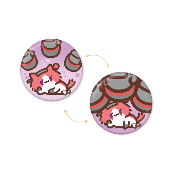 KURO GAMES [Exclusive Sale] Wuthering Waves x YUE XIN MEOW Daily Resonance Themed Lenticular Badge Yinlin