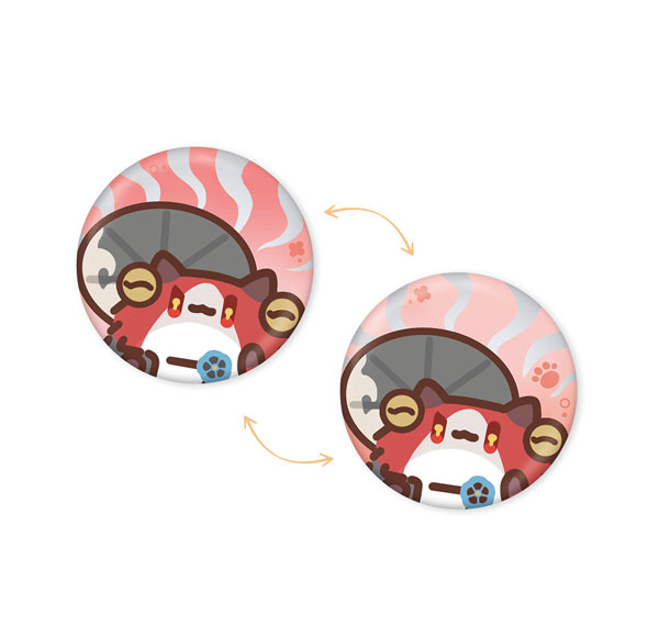 KURO GAMES [Exclusive Sale] Wuthering Waves x YUE XIN MEOW Daily Resonance Themed Lenticular Badge Suoming Bild 1