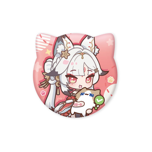 KURO GAMES [Exclusive Sale] Wuthering Waves x YUE XIN MEOW Daily Resonance Themed Tin Badge Hsin x YUE XIN MEOW
