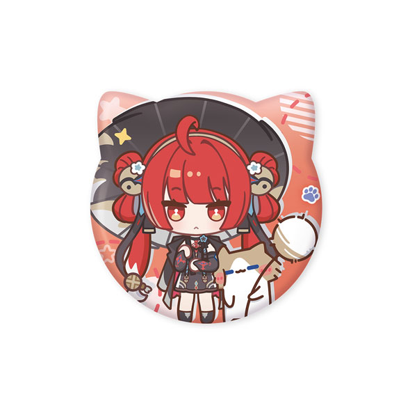 KURO GAMES [Exclusive Sale] Wuthering Waves x YUE XIN MEOW Daily Resonance Themed Tin Badge Suoming x YUE XIN MEOW Bild 1