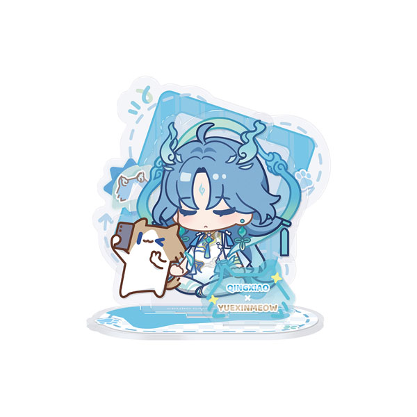 KURO GAMES [Exclusive Sale] Wuthering Waves x YUE XIN MEOW Daily Resonance Themed Acrylic Standee Qingxiao x YUE XIN MEOW