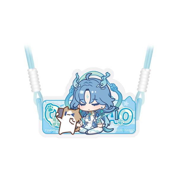 KURO GAMES [Exclusive Sale] Wuthering Waves x YUE XIN MEOW Daily Resonance Themed Acrylic Phone Grip Qingxiao x YUE XIN MEOW Bild 1