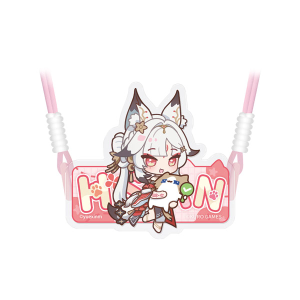 KURO GAMES [Exclusive Sale] Wuthering Waves x YUE XIN MEOW Daily Resonance Themed Acrylic Phone Grip Hsin x YUE XIN MEOW